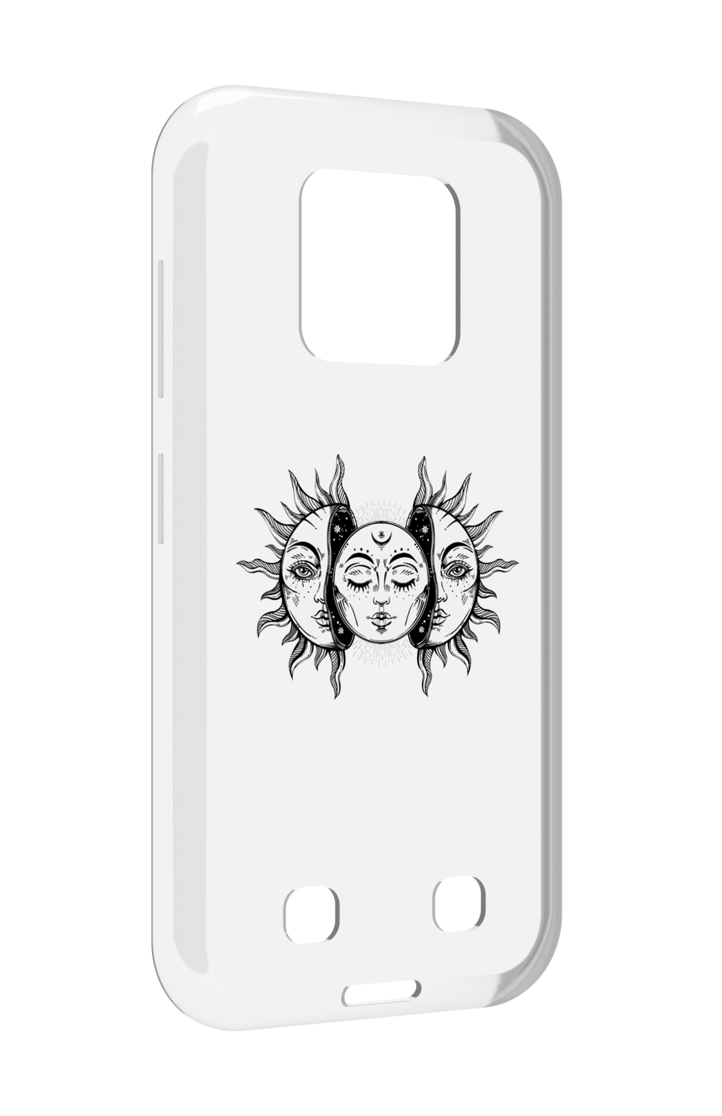 

Чехол MyPads луна-в-солнце для Oukitel WP18, Прозрачный, Tocco