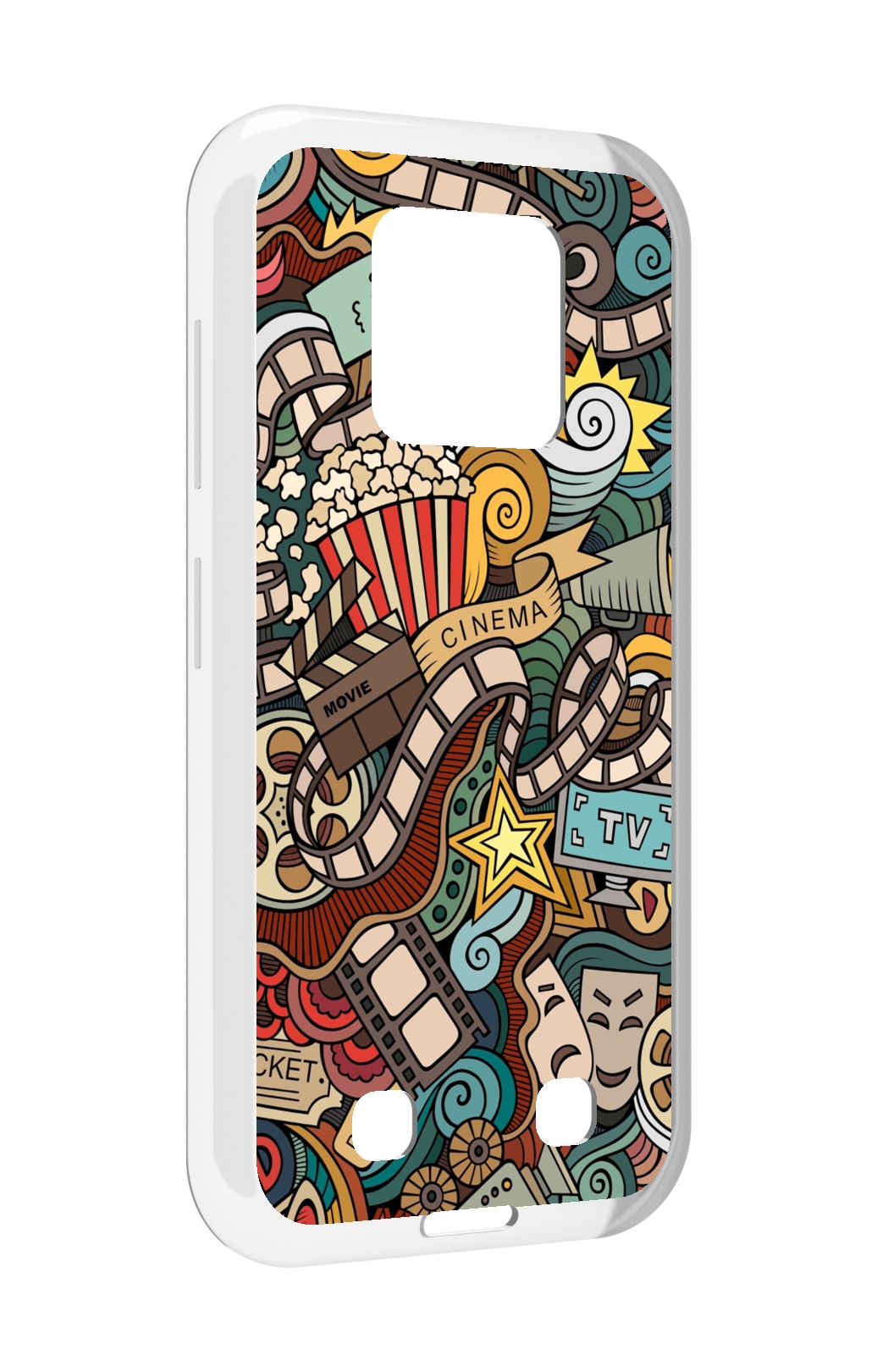 

Чехол MyPads любимое кино для Oukitel WP18, Прозрачный, Tocco