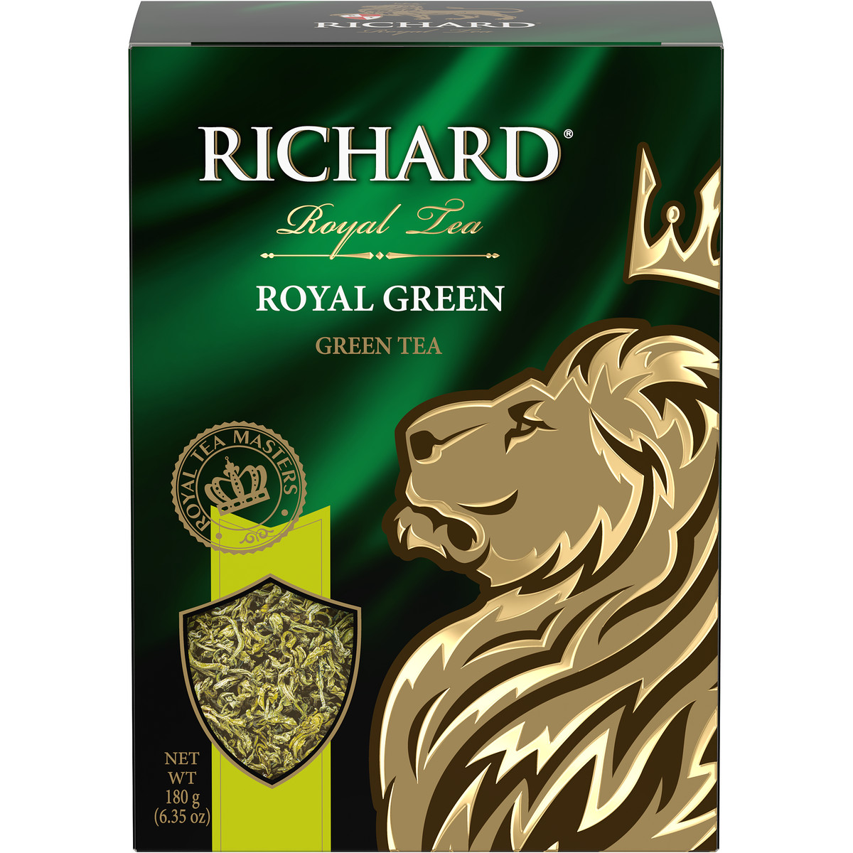 

Чай зеленый Richard Royal Green, листовой, 180 г