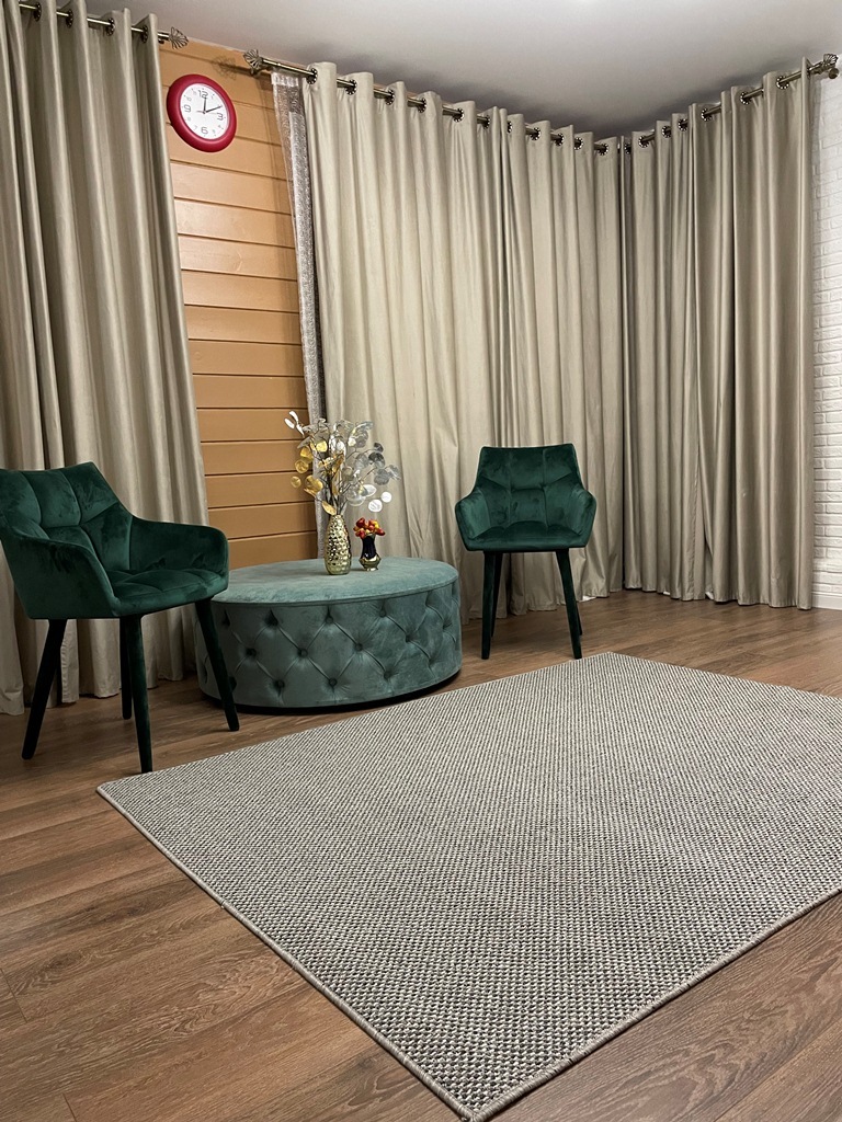 

Ковер в комнату на пол STAR CARPET Holland 1.5х4 м серый, HLND1540GRAY, KVRLN