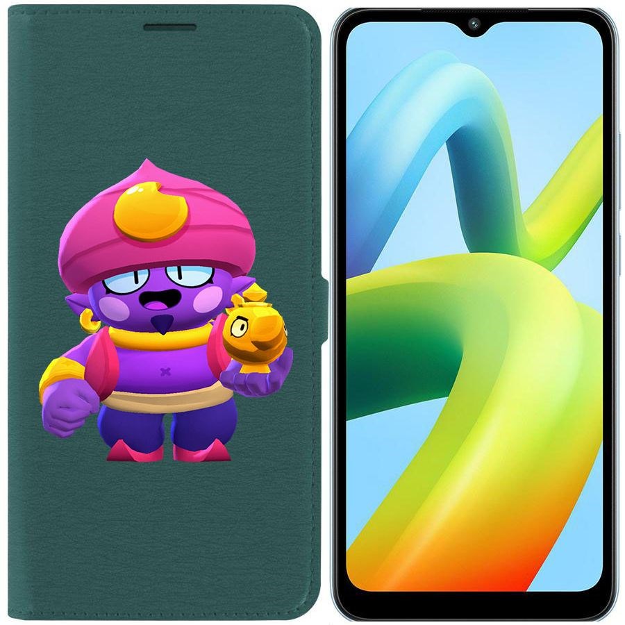 

Чехол-книжка Eco Book для Xiaomi Redmi A1+ Brawl Stars-Джин