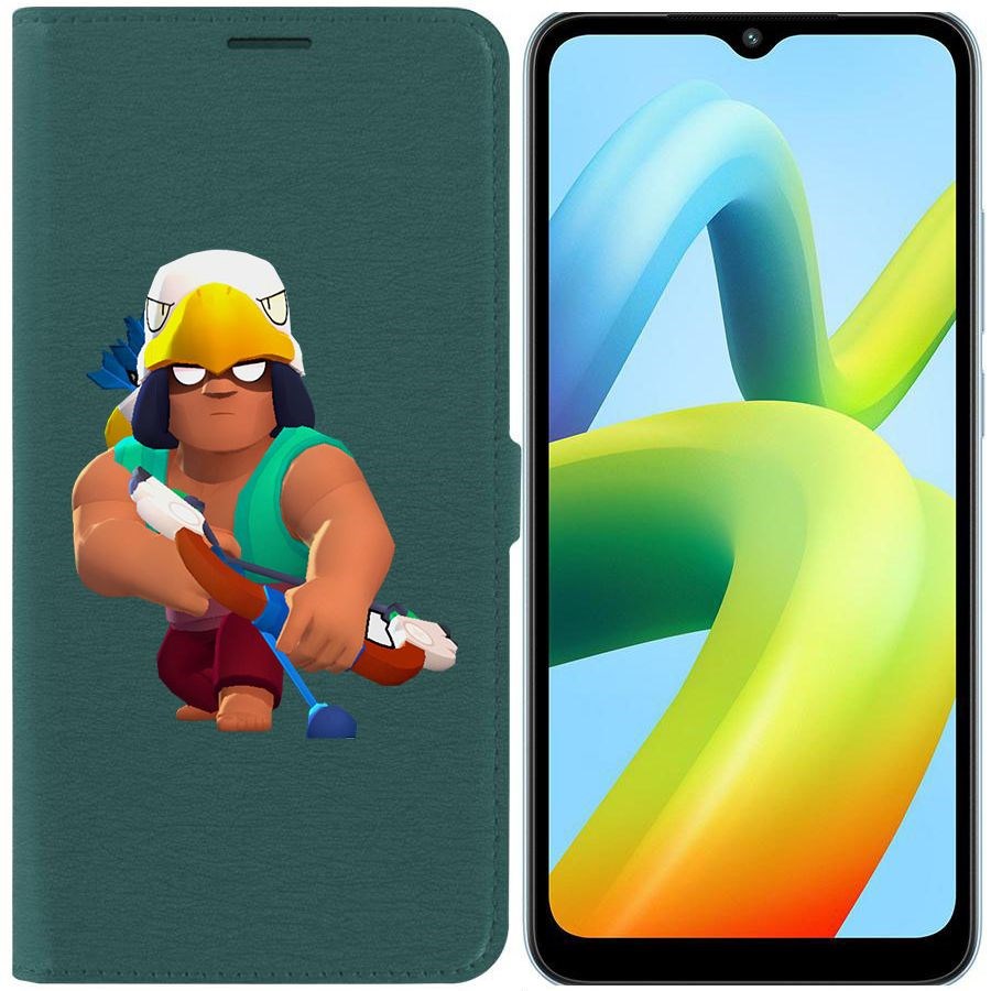 

Чехол-книжка Eco Book для Xiaomi Redmi A1+ Brawl Stars-Бо