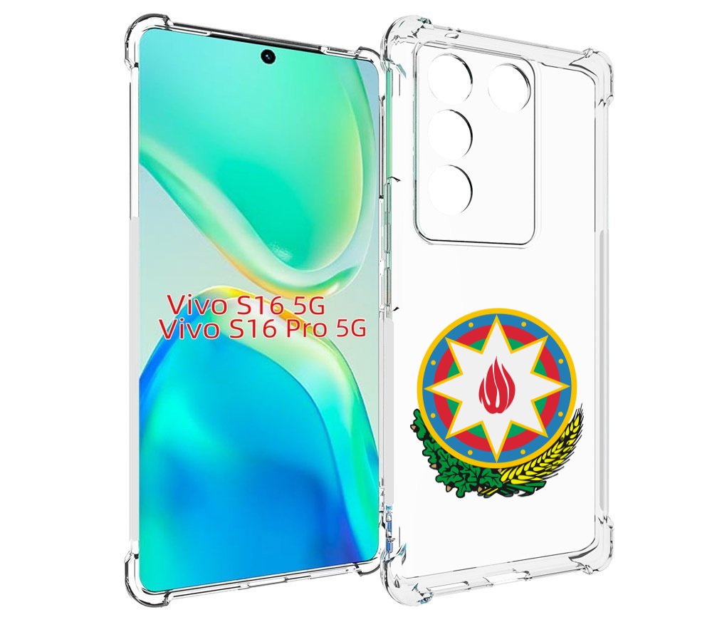 

Чехол MyPads герб-азербайджан-2 для Vivo S16 5G/S16 Pro 5G/V27/V27 Pro, Tocco