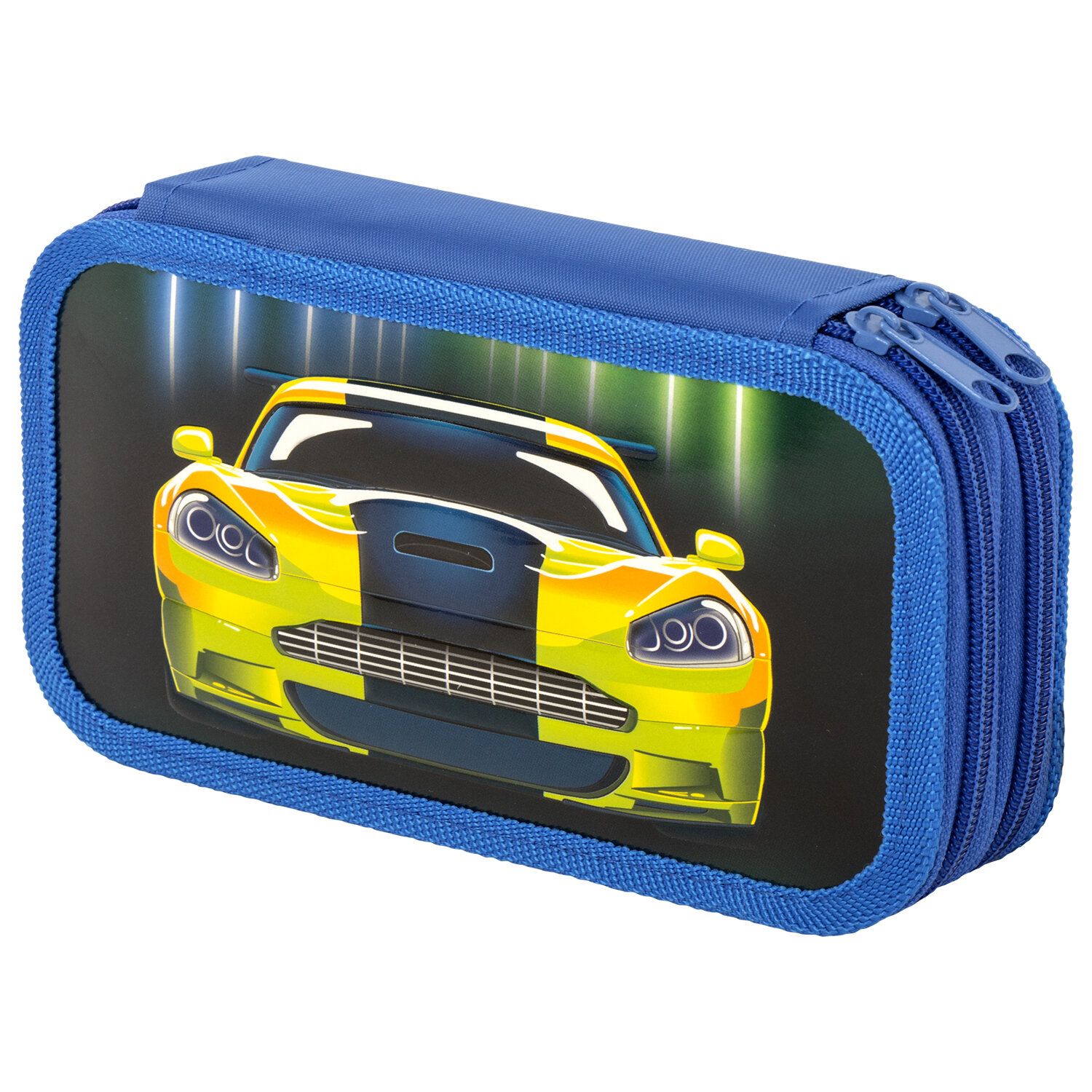 

Юнландия 2 отделения, ламинированный картон, конгрев, 19*11 см, Neon car