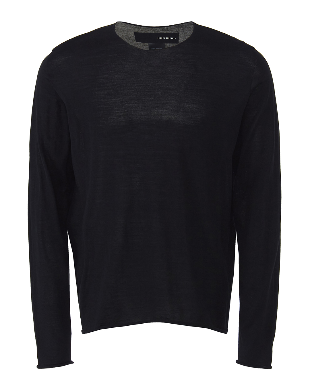 

Лонгслив Isabel Benenato UK41F22 xl черный, UK41F22