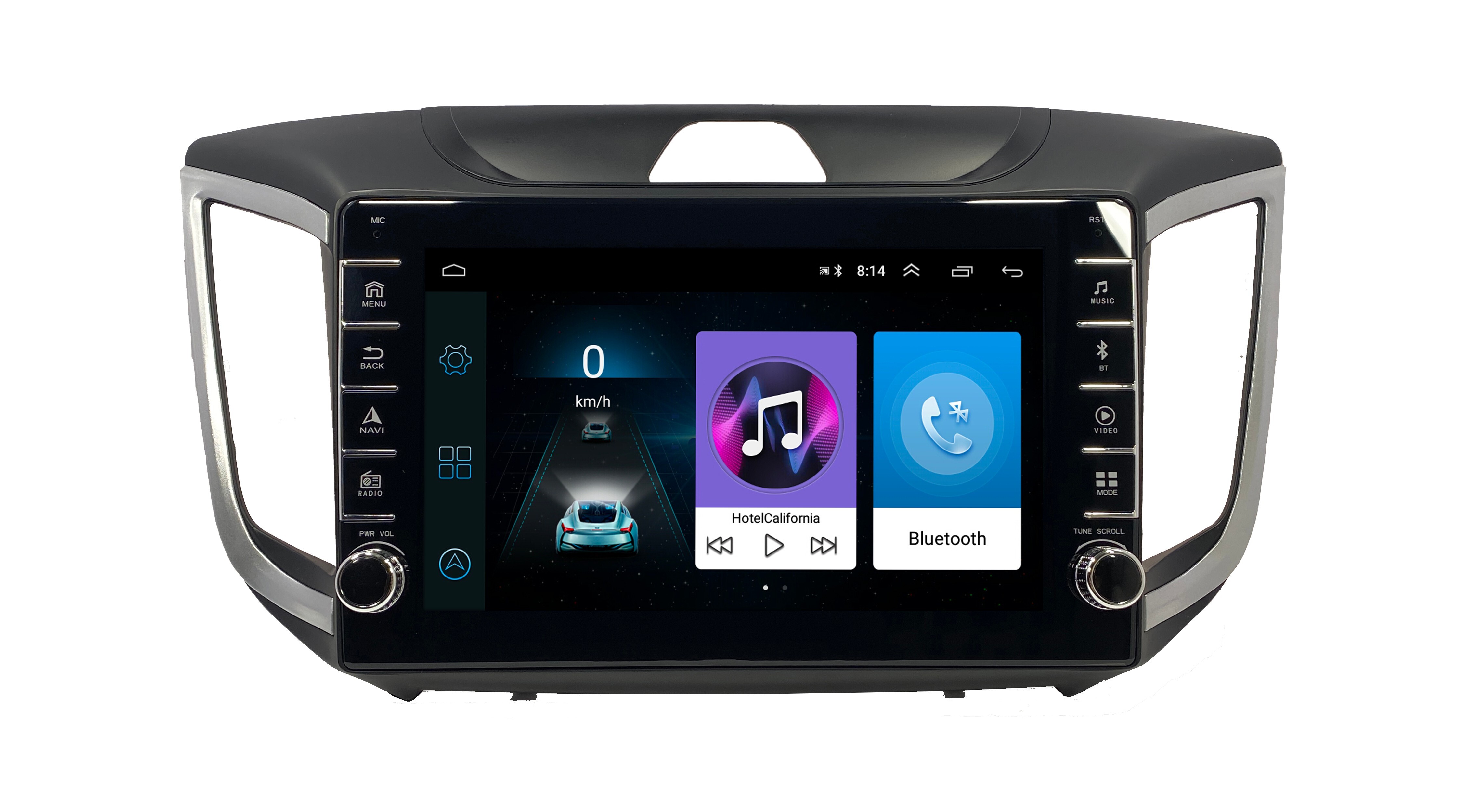 Штатная автомагнитола Zenith Hyundai Creta Android 12 216GB с крутилками Мультируль 1973700₽