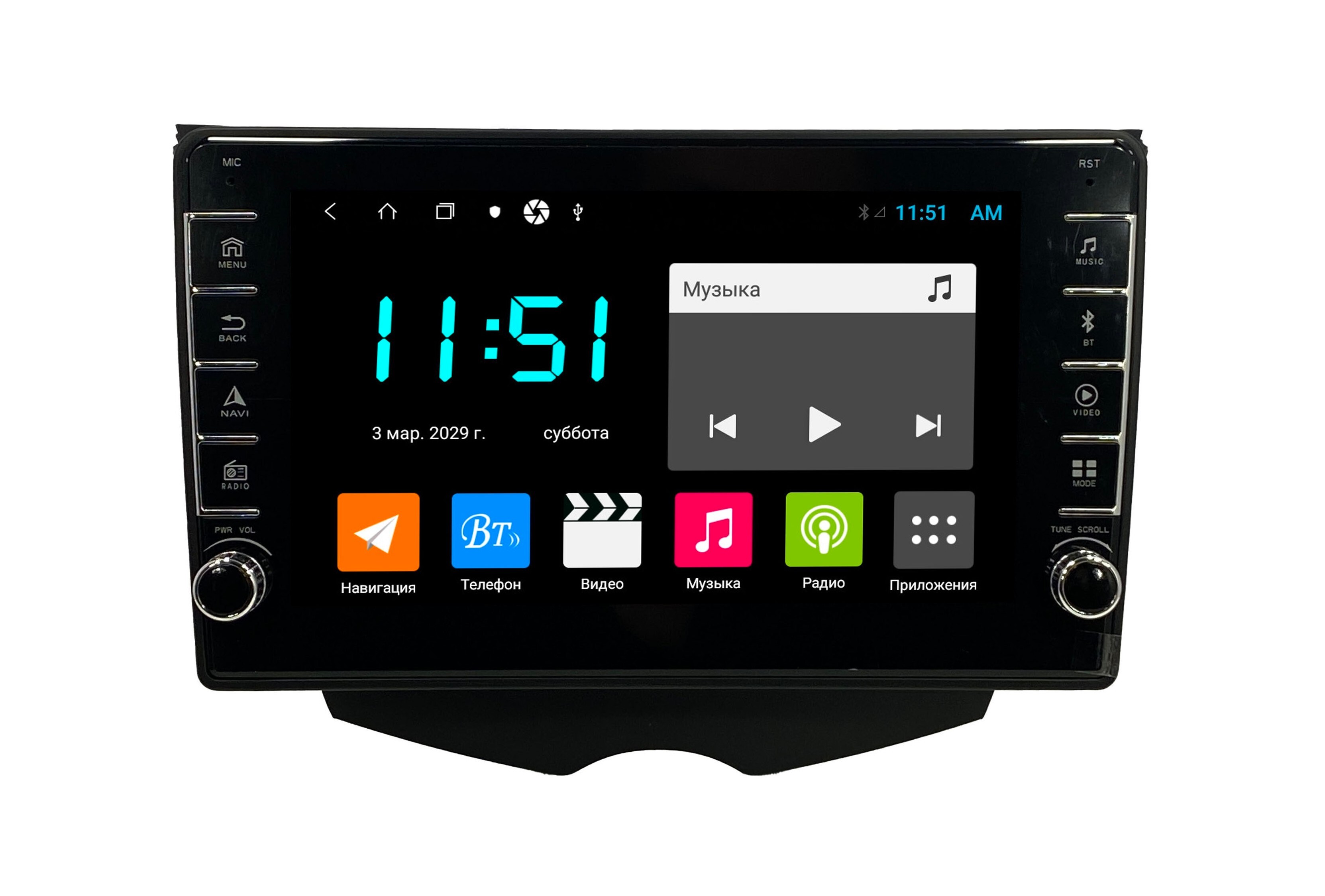 Штатная автомагнитола Zenith Hyundai Veloster 2011-2017 464GB с крутилками Android 12 3226500₽