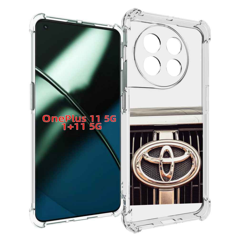 

Чехол MyPads toyota тоиота 3 для OnePlus 11, Прозрачный, Tocco