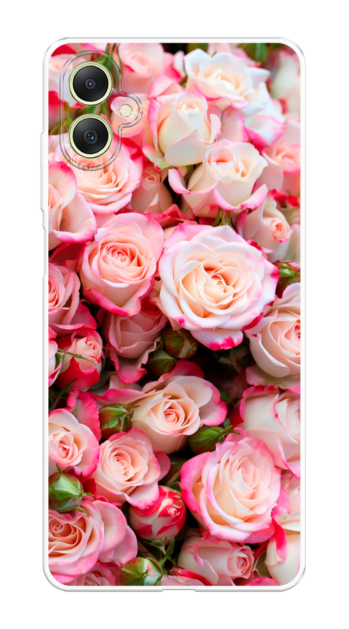 

Чехол на Samsung Galaxy A06 "Много роз", Розовый, 2110150-1