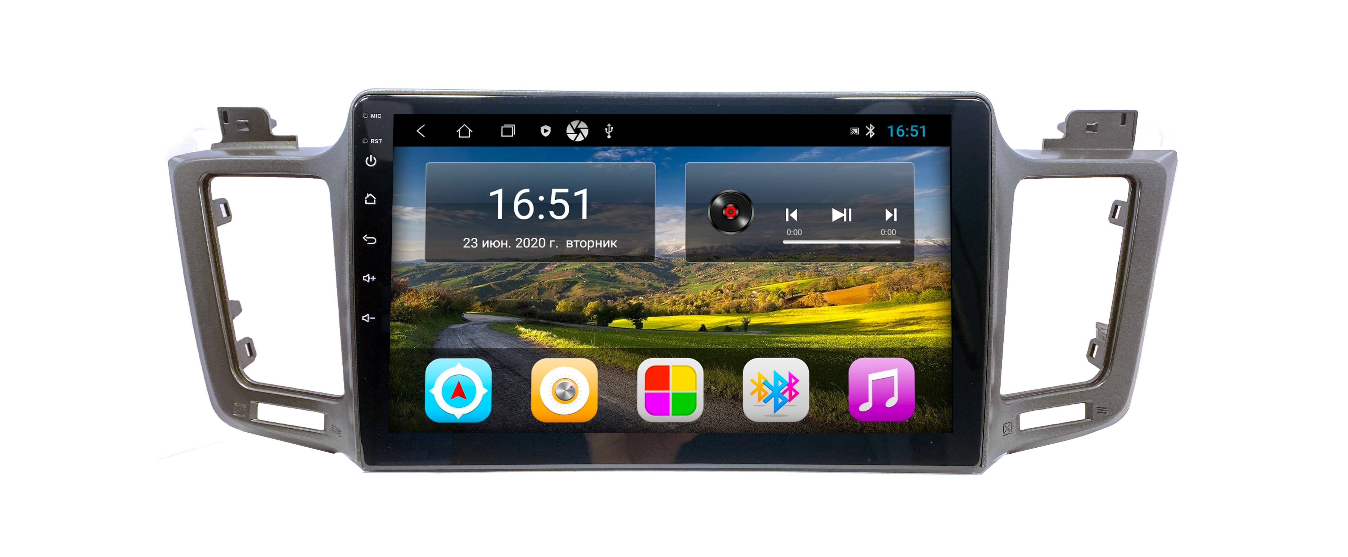 Штатная автомагнитола Zenith Toyota RAV4 2013-2019 Android 12 232GB Мультируль ШГУ 2088500₽