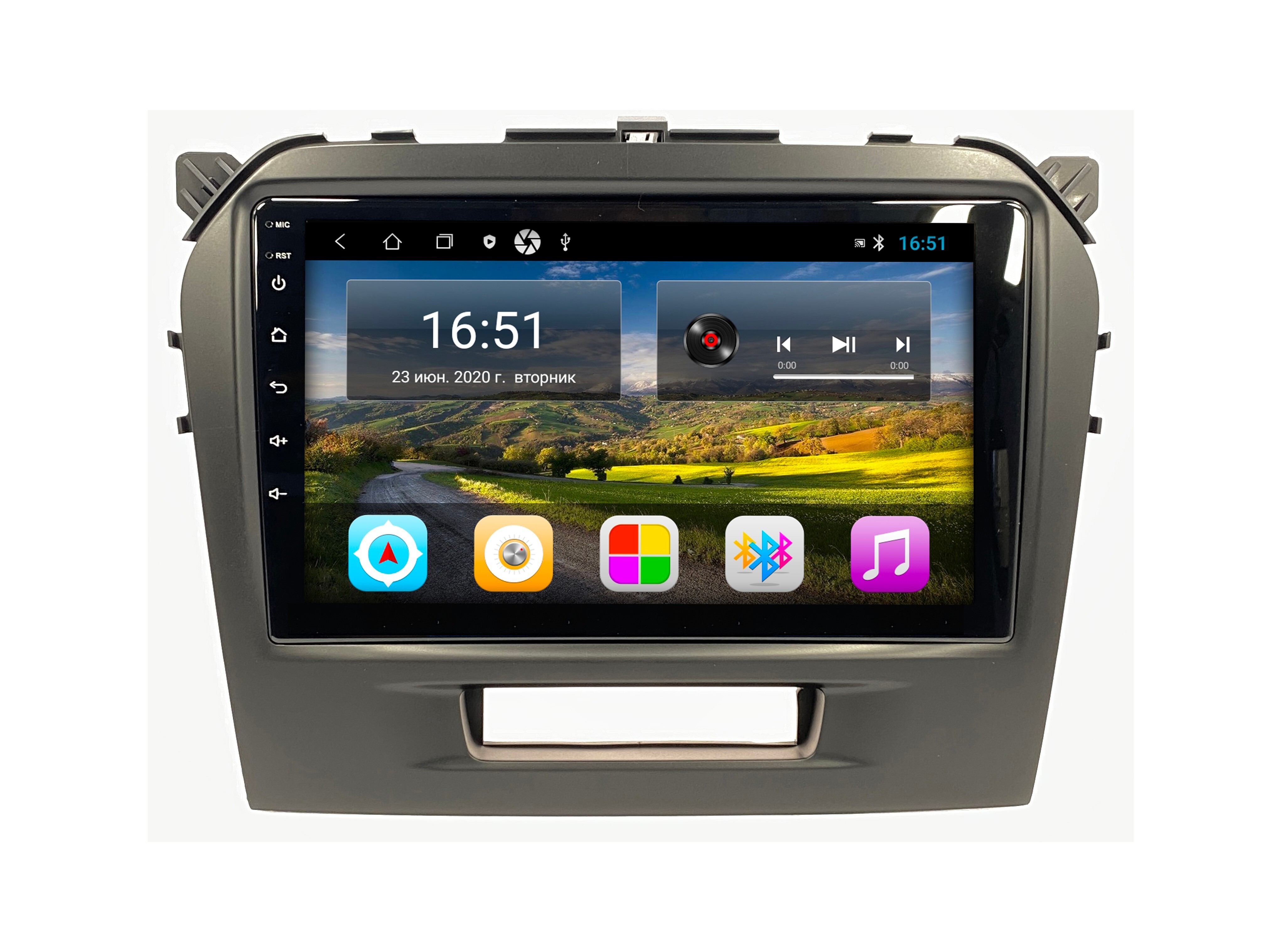 Штатная автомагнитола Zenith Suzuki Vitara 2016 Android 12 216GB Мультируль ШГУ 1792800₽