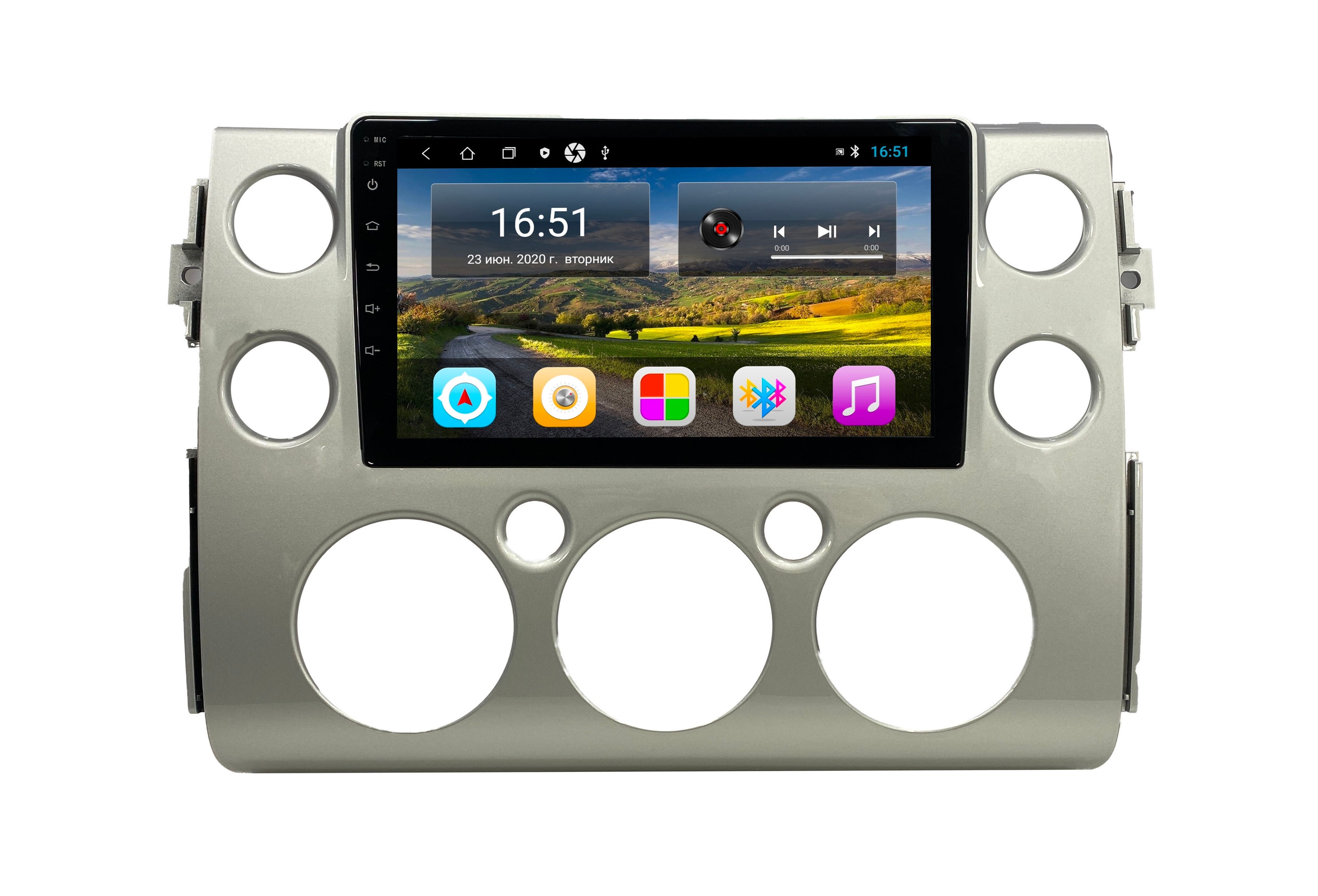 Штатная автомагнитола Zenith Toyota FJ Cruiser 2006-2020 Android 12 216GB Мультируль 1906200₽