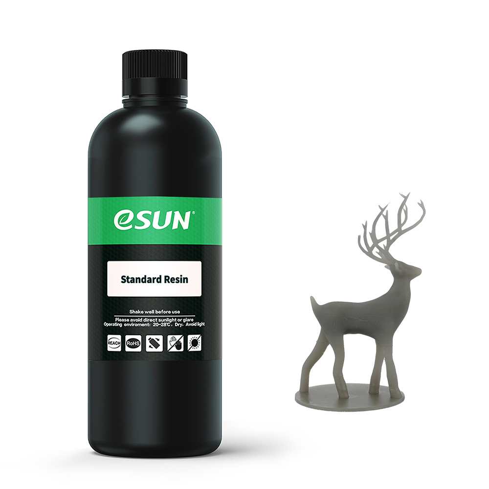 

Фотополимерная смола eSUN Standard Resin (Серый, 1л)
