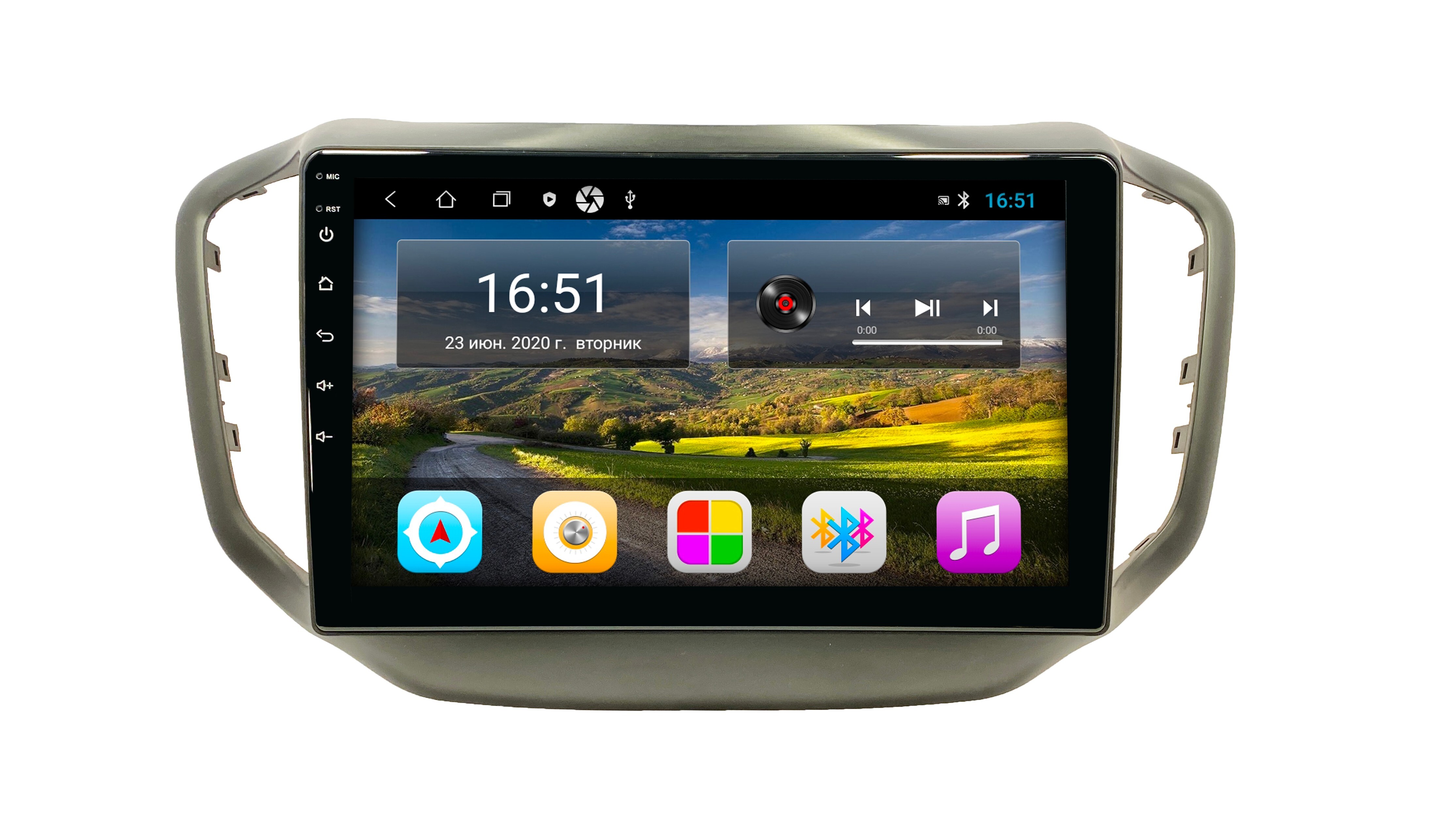 Штатная автомагнитола Zenith Chery Tiggo 5 2014+, 2/16GB, Android 12 / Мультируль / ШГУ /