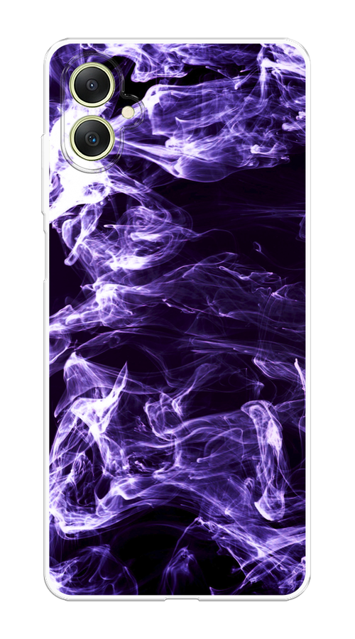 

Чехол на Samsung Galaxy A06 "Фиолетовый дым", Фиолетовый;белый;черный, 2110150-1