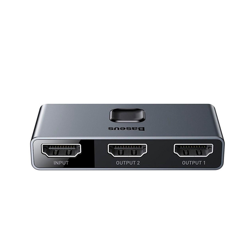 HDMI-разветвитель (сплиттер) Baseus Matrix HDMI Splitter CAHUB-BC0G Космический Серый