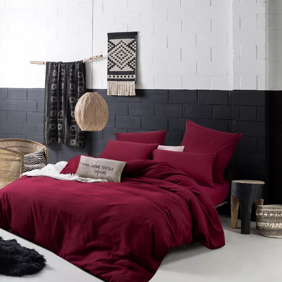 

Комплект постельного белья Однотонный Сатин CS022