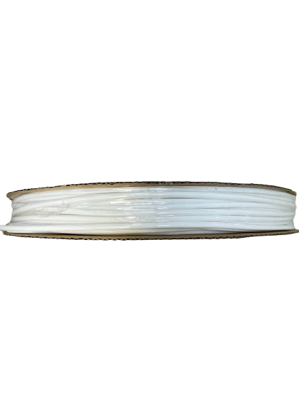 фото Термоусаживаемая трубка vell, усадка в 2 раза, 5,0 / 2,5 мм, 200 метров, белая