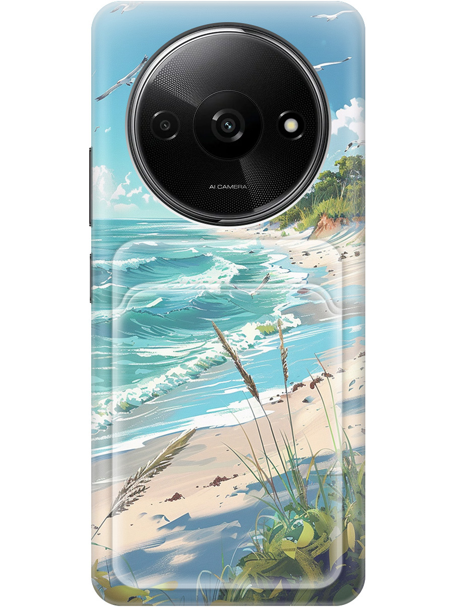 

Силиконовый чехол на Xiaomi Redmi A3 / Poco C61 с принтом 803209, Белый;голубой;зеленый;прозрачный, 780484041