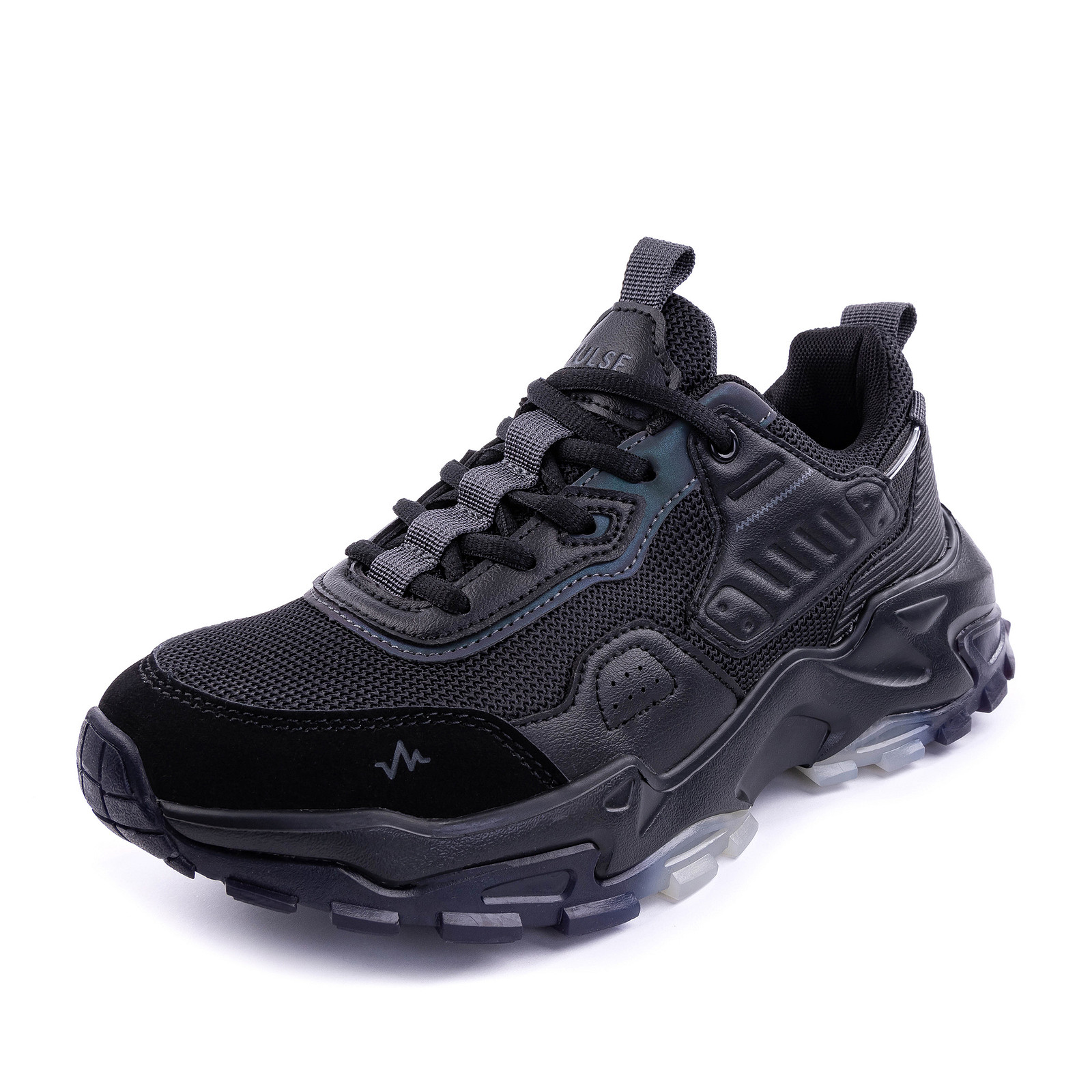 

Кроссовки женские PULSE 189-32WA-811TT черные 39 RU, Черный, 189-32WA-811TT