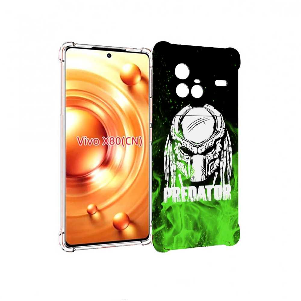 

Чехол Mypads Знак-Хищника Для Vivo X80, Прозрачный, Tocco