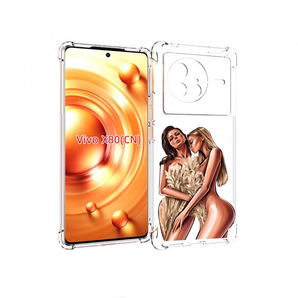 

Чехол Mypads Иллюстрированные-Девушки Женский Для Vivo X80, Прозрачный, Tocco