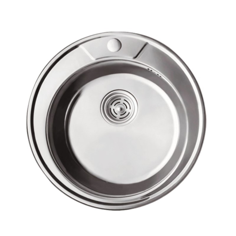 

Кухонная мойка Haiba HBS490-06, круглая