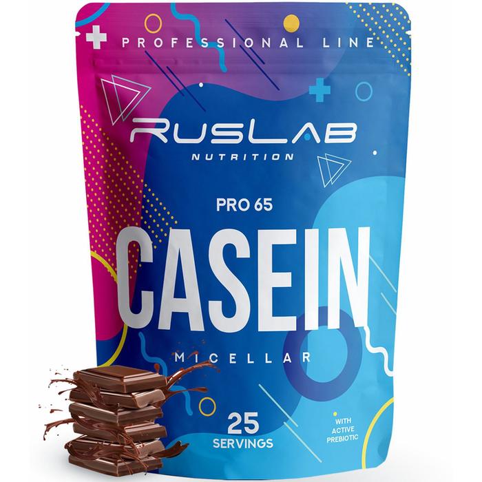 Белковый коктейль CASEIN PRO 65 шоколад, 800 г