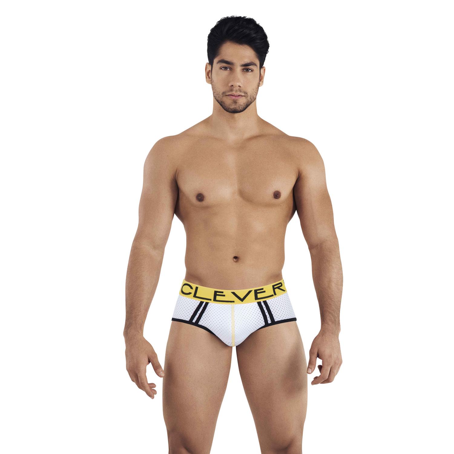 Трусы мужские Clever Masculine Underwear 0349 белые S