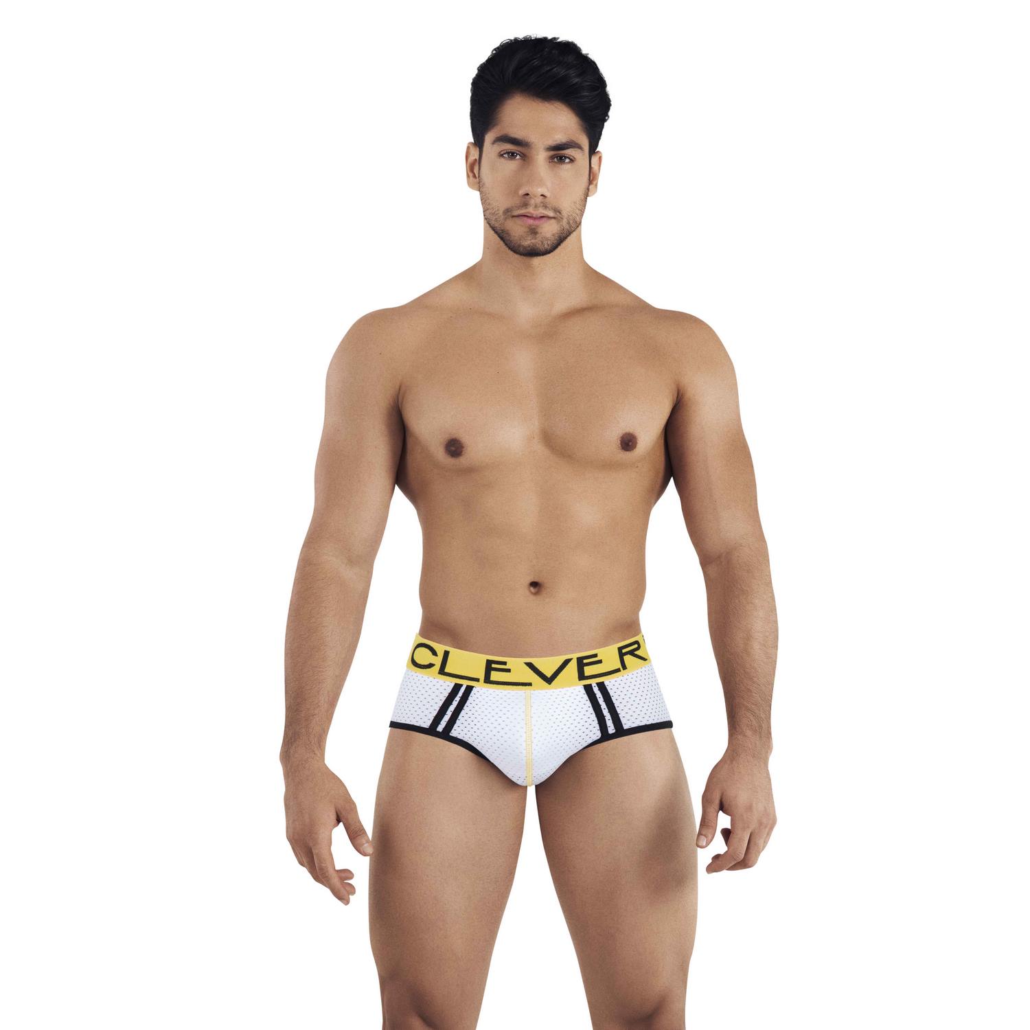 Трусы мужские Clever Masculine Underwear 0349 белые M