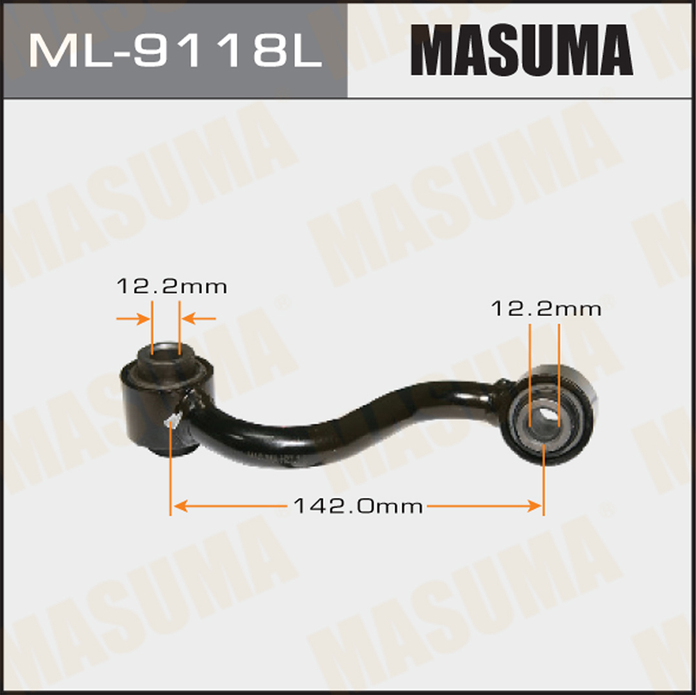 

Тяга стабилизатора NISSAN задн.лев. MASUMA ML-9118L