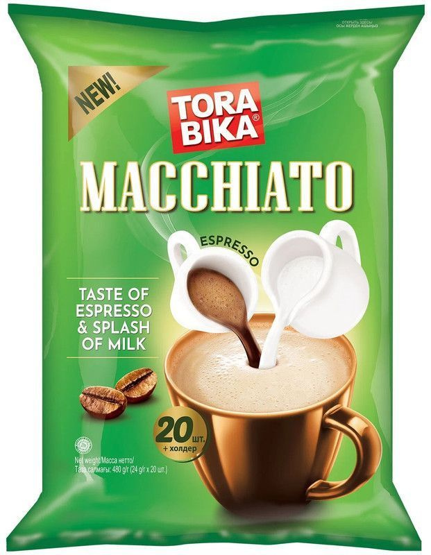 Кофейный напиток Torabika Macchiato растворимый 24 г