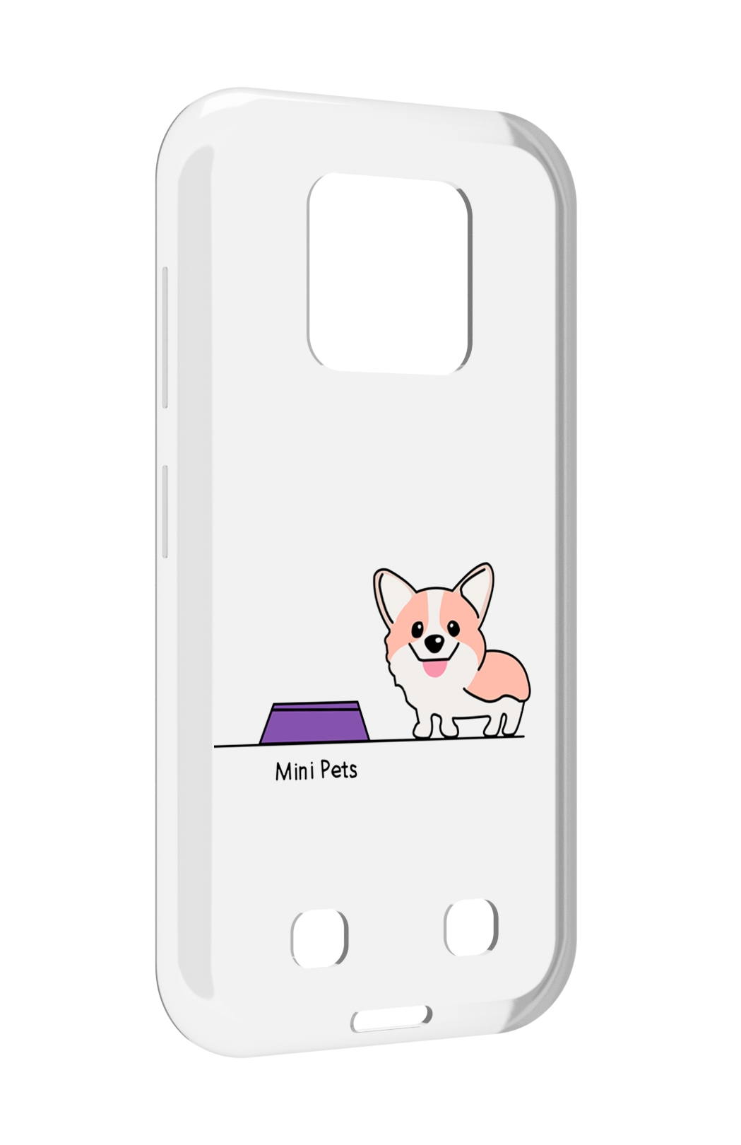 

Чехол MyPads мини-питомец детский для Oukitel WP18, Прозрачный, Tocco
