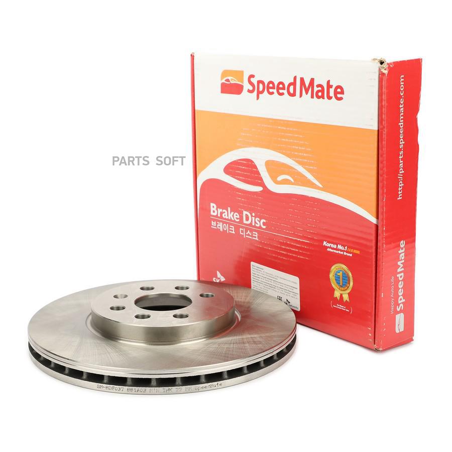 SPEEDMATE SM-BDE037 Диск торм 4 отв280 mm OPEL Astra H 2004-2014 1шт 4400₽