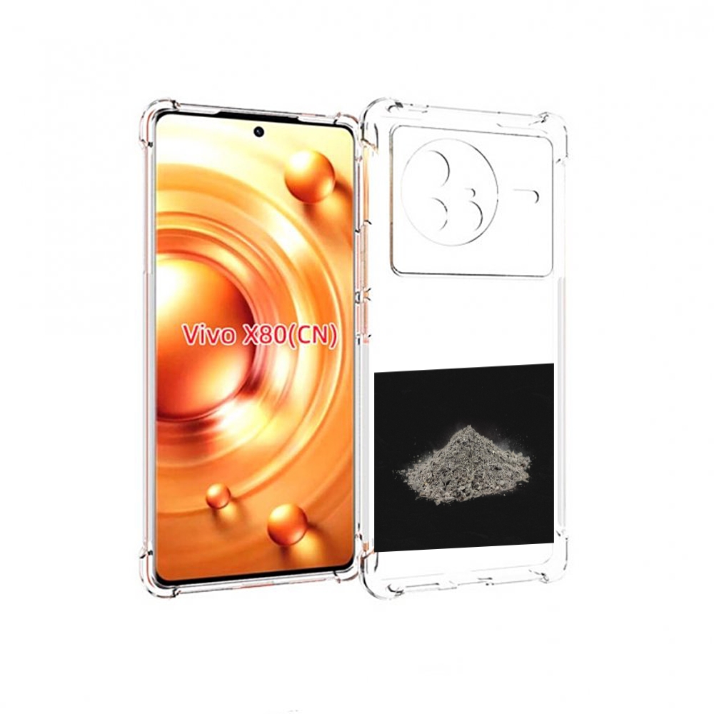 

Чехол Mypads Легендарная Пыль Morgenshtern Для Vivo X80, Прозрачный, Tocco