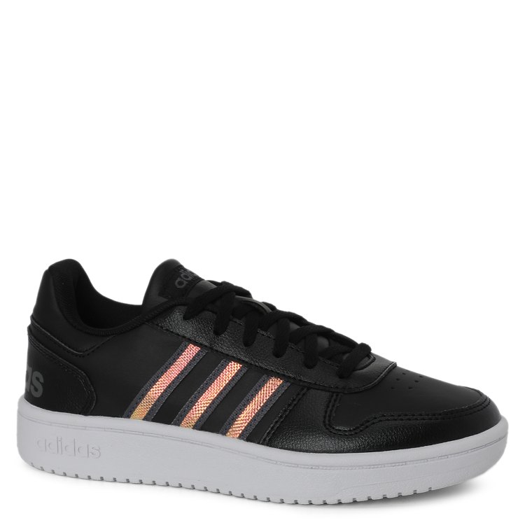 

Кроссовки женские Adidas Hoops 2.0 черные 6 UK, Hoops 2.0