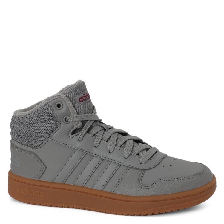 

Кроссовки женские Adidas HOOPS 2.0 MID серые 6 UK, Hoops 2.0 Mid