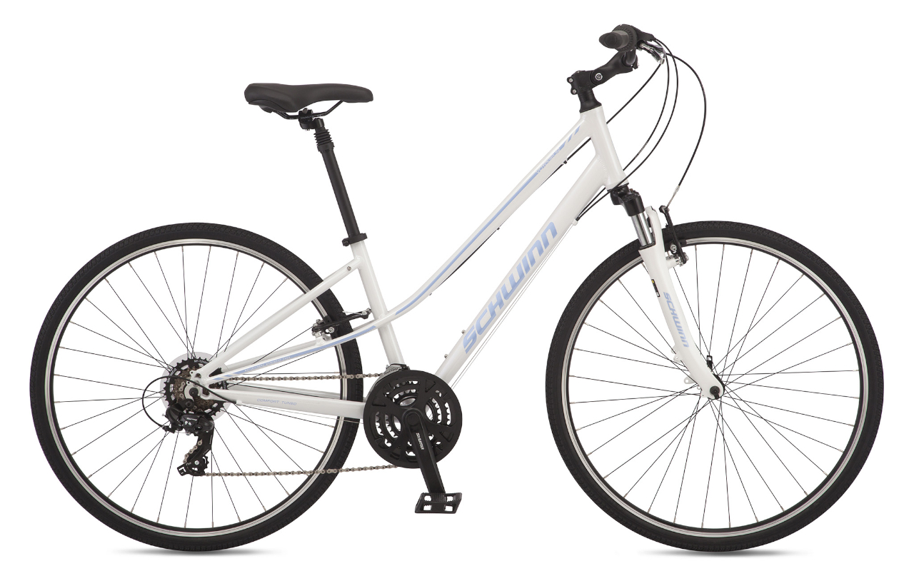 фото Женский велосипед schwinn voyageur women (2022)(m / белый/m)