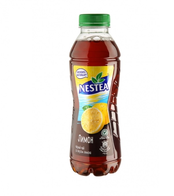 фото Холодный чай nestea черный лимон 0,5 л