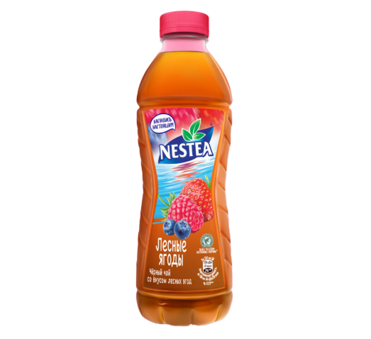 Холодный чай Nestea черный лесные ягоды 1,5 л