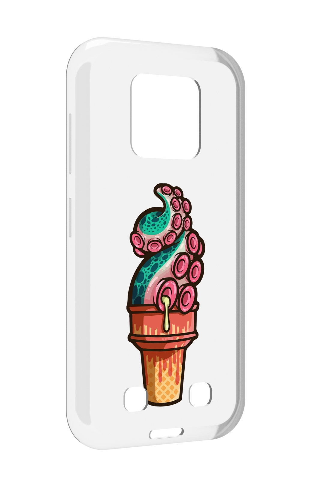 

Чехол MyPads мороженное для Oukitel WP18, Прозрачный, Tocco