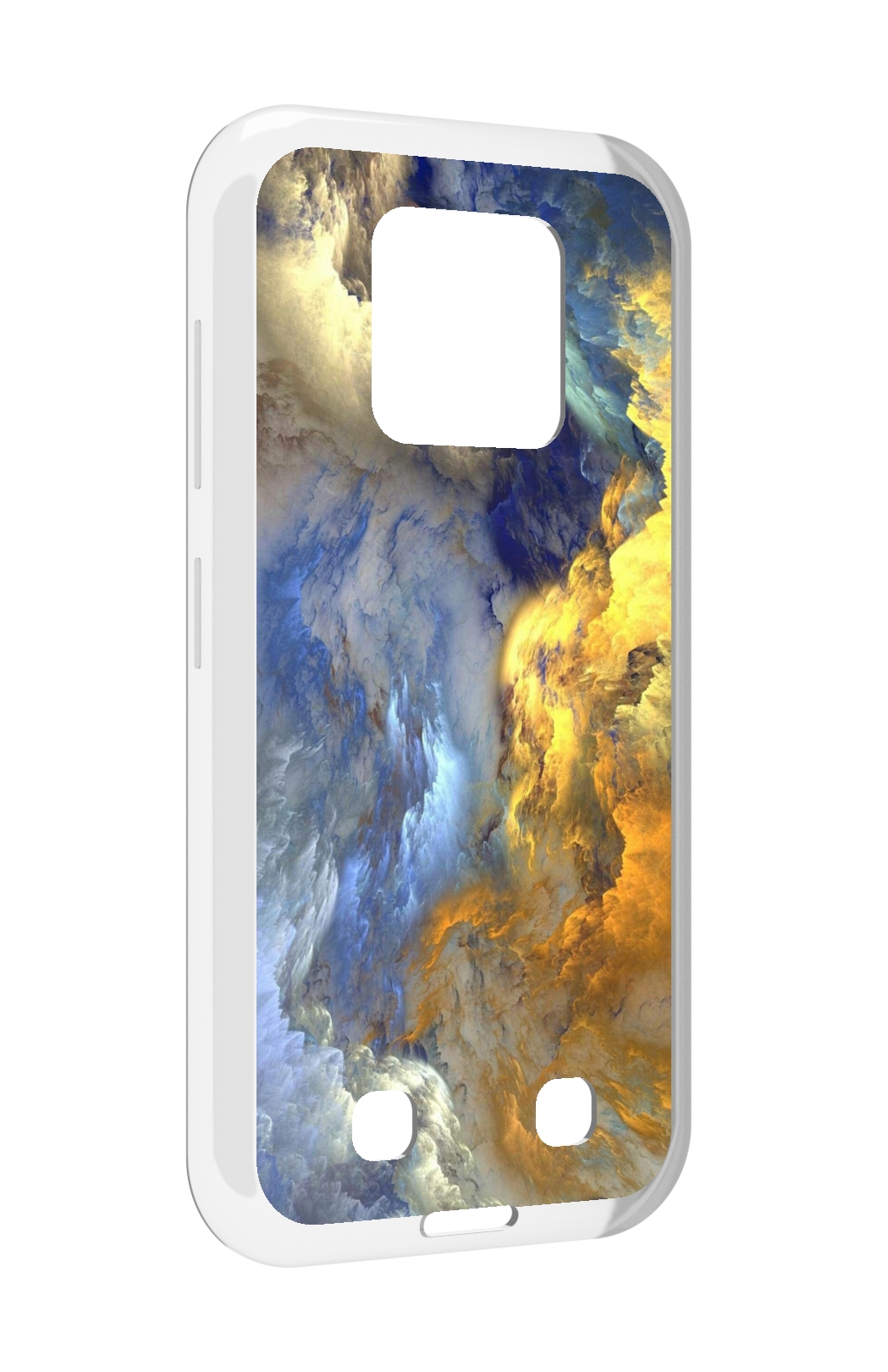 

Чехол MyPads мраморное небо для Oukitel WP18, Прозрачный, Tocco