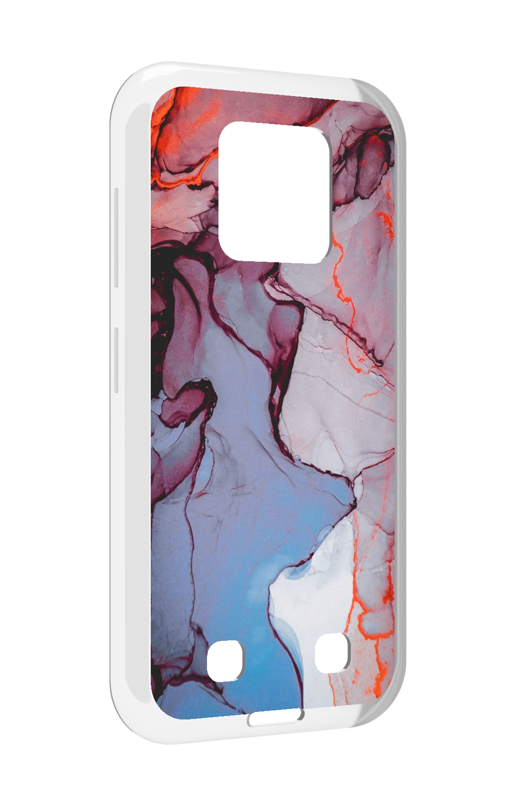 

Чехол MyPads мраморный рисунок для Oukitel WP18, Прозрачный, Tocco