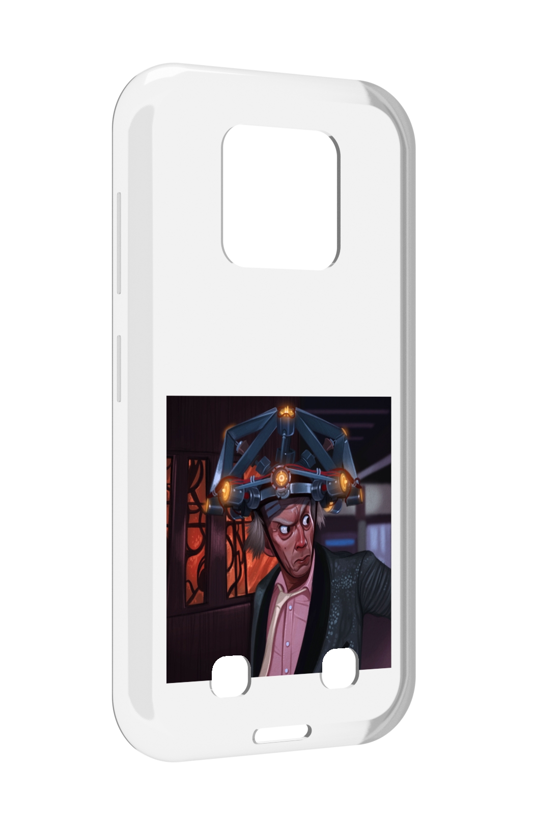 

Чехол MyPads назад-в-будущее для Oukitel WP18, Прозрачный, Tocco