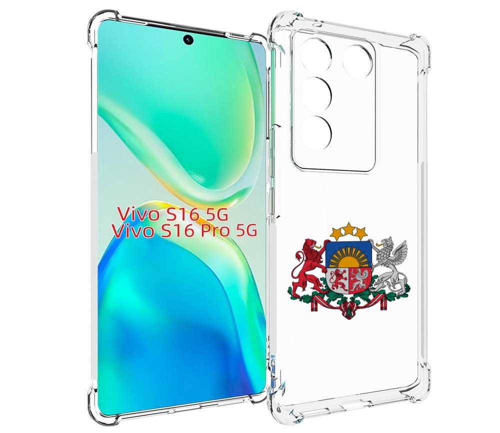 

Чехол MyPads герб-латвии для Vivo S16 5G/S16 Pro 5G/V27/V27 Pro, Tocco