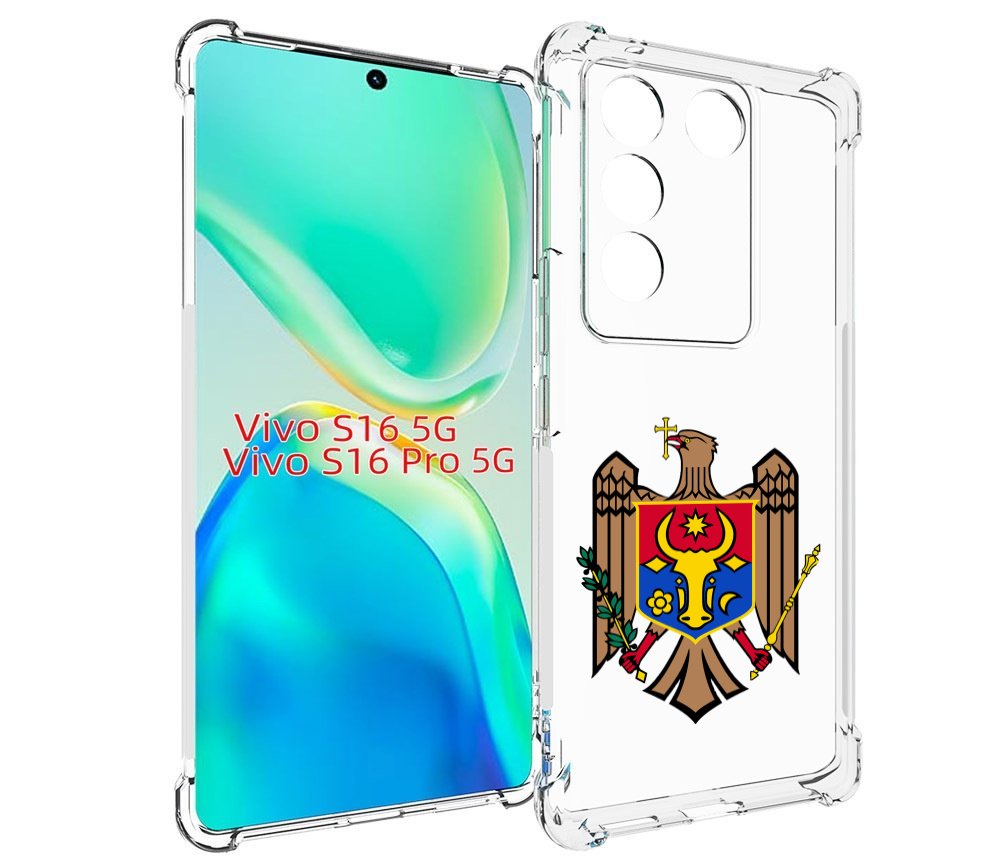 

Чехол MyPads герб-молдовы для Vivo S16 5G/S16 Pro 5G/V27/V27 Pro, Tocco