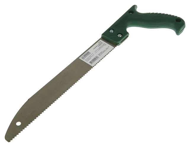 Ножовка садовая, пластиковая пистолетная рукоятка, шаг зуба 4,5 мм, длина 300 мм ножовка садовая 270 мм деревянная ручка