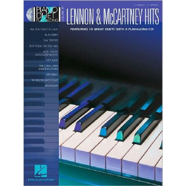 

Lennon and McCartney Hits: Piano Duet Play-Along Volume 39