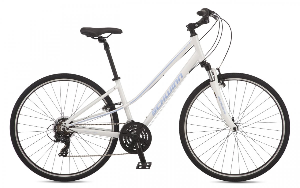 фото Женский велосипед schwinn voyageur women (2022)(s / белый/s)