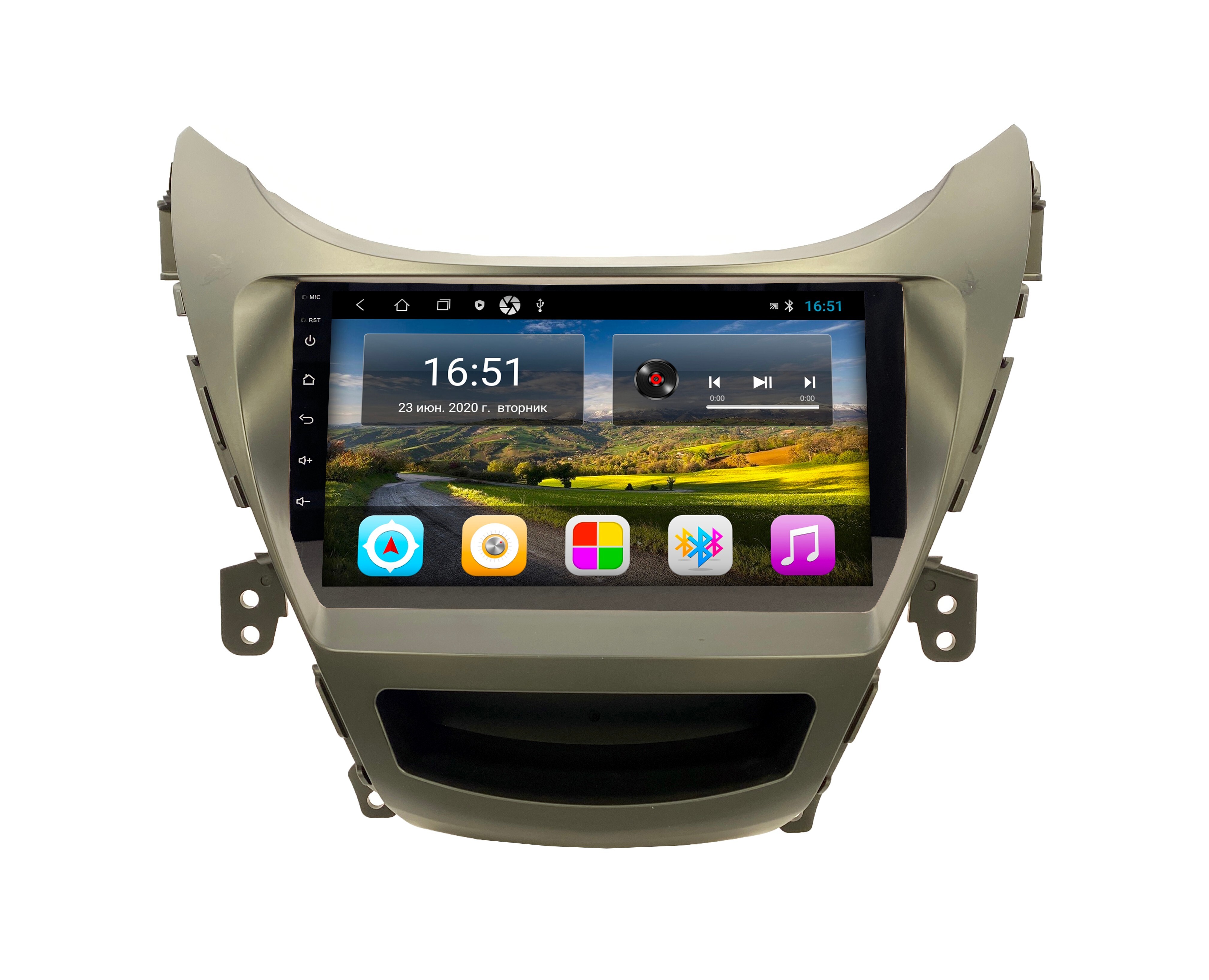 Штатная автомагнитола Zenith Hyundai Elantra 2011-2013 Android 12 232GB Мультируль 1946700₽